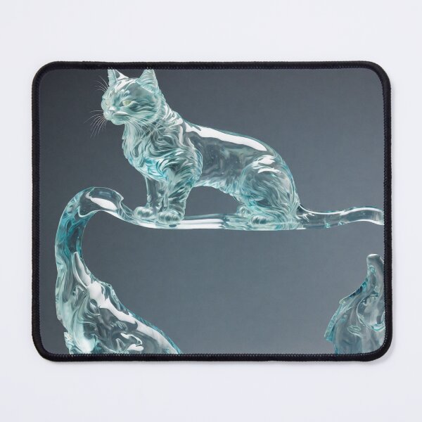 Item preview, Glass Cat designed and sold by Sadia Jannat.