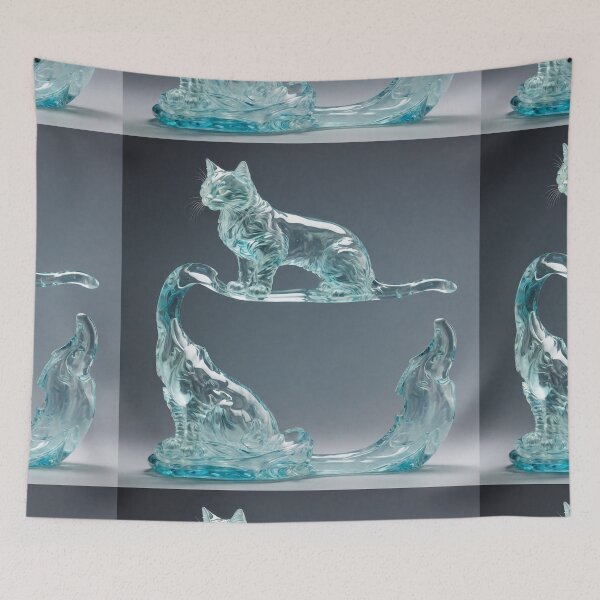 Item preview, Glass Cat designed and sold by Sadia  Jannat.