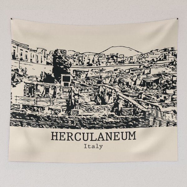 Item preview, Herculaneum - Italy designed and sold by Lakeric Cityscapes.