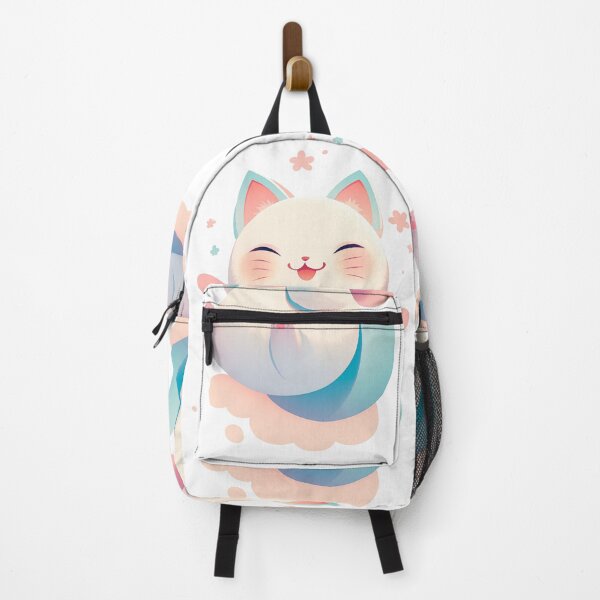 Item preview, Floating Angel Cat - Whimsical Pastel Fantasy Art designed and sold by DKRPalette.