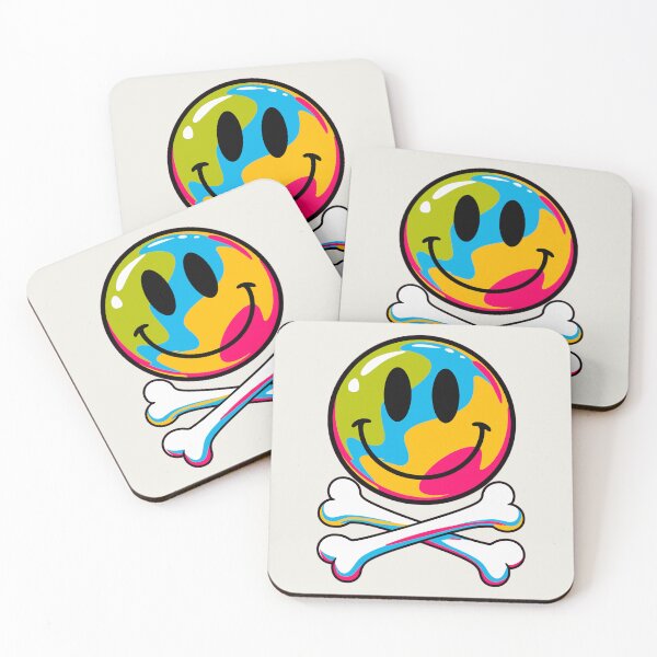 Item preview, Acid Techno Happy Face - Perfect Gift for Electronic Music & Acid House DJs designed and sold by paulo silveira.