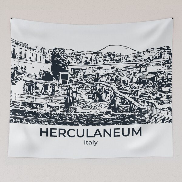 Item preview, Herculaneum - Italy designed and sold by Lakeric Cityscapes.