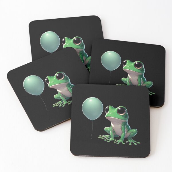 Item preview, Curiosity Frog and Mysterious Balloon designed and sold by ATOTI.