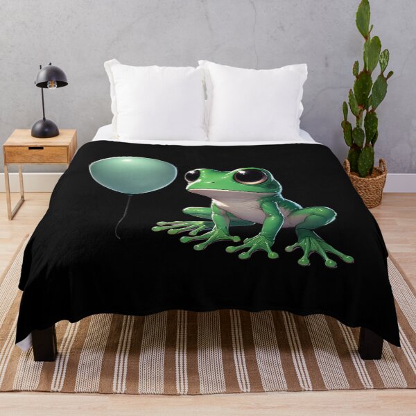 Item preview, Curiosity Frog and Mysterious Balloon designed and sold by ATOTI.