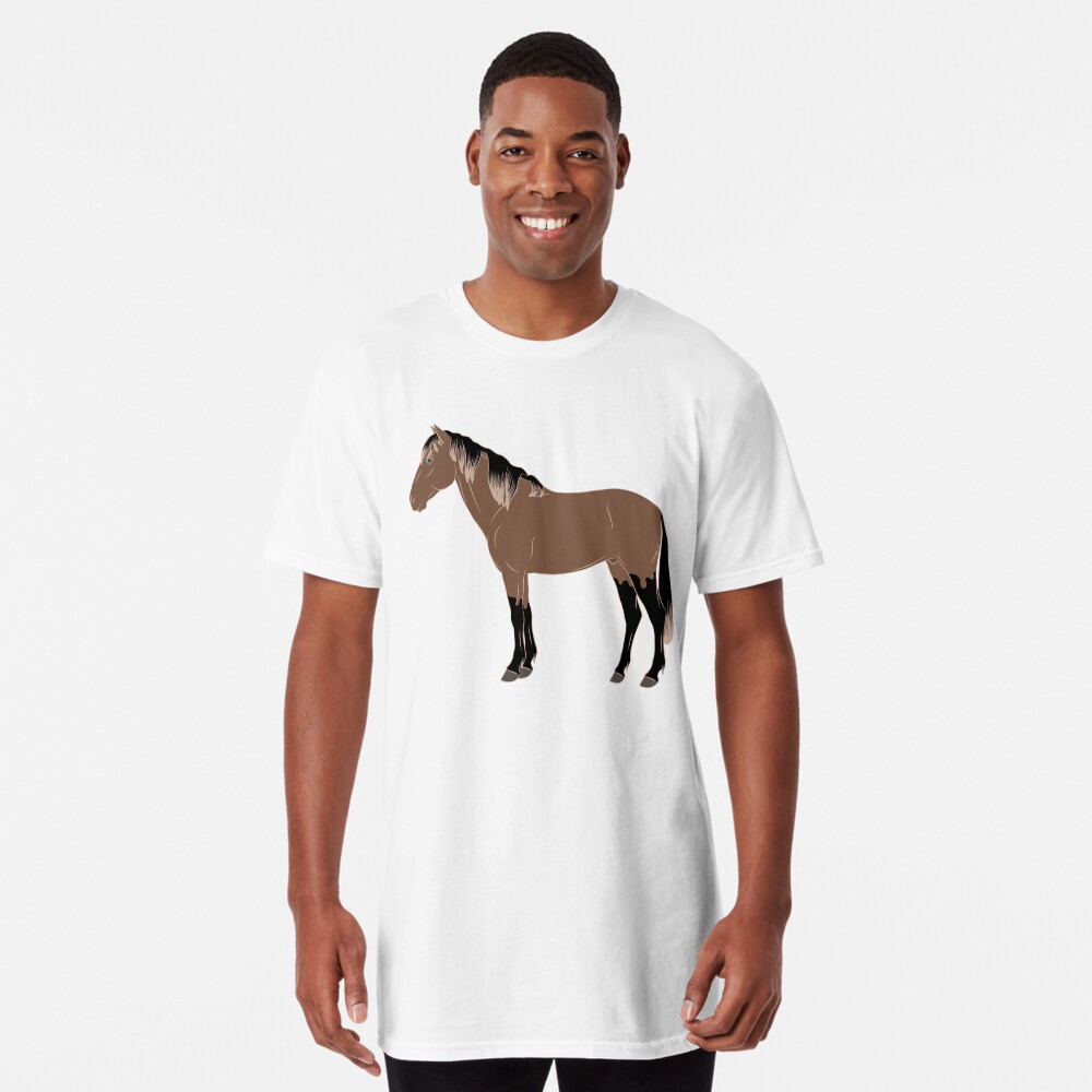 Aperçu de l'œuvre T-shirt long créée et vendue par WebEquitation.