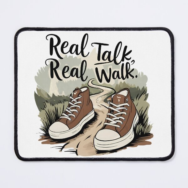Item preview, Real Talk, Real Walk: Stylish Sneakers on a Winding Path designed and sold by zoughlal.