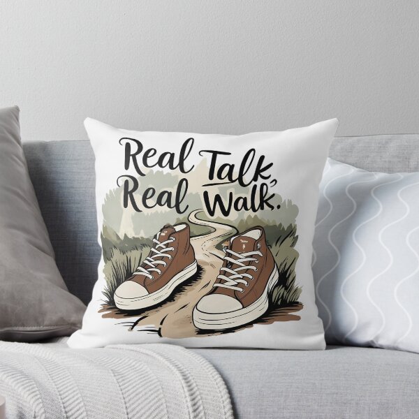 Item preview, Real Talk, Real Walk: Stylish Sneakers on a Winding Path designed and sold by zoughlal.
