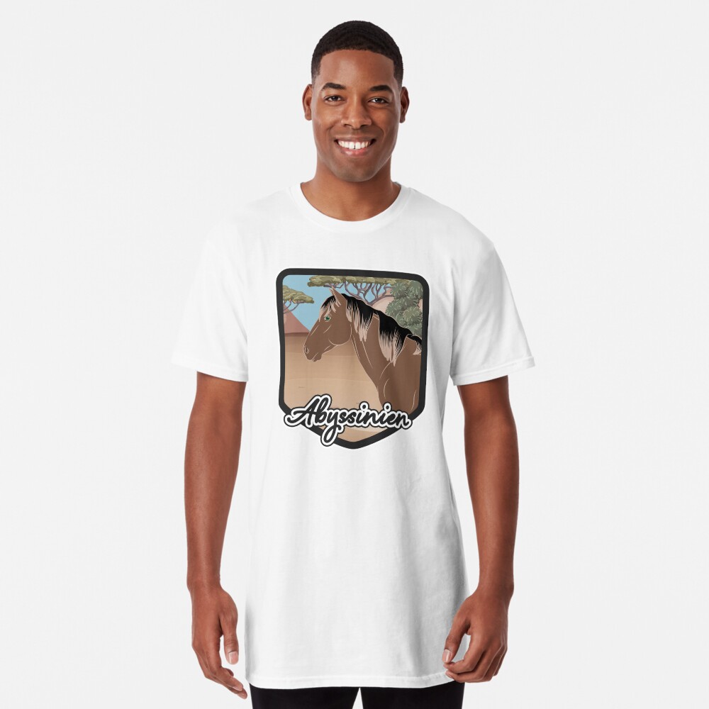Aperçu de l'œuvre T-shirt long créée et vendue par WebEquitation.