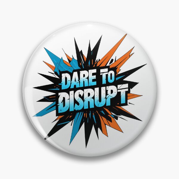 Item preview, Dare to Disrupt: Fragmented Shapes with Bold Industrial Typography designed and sold by zoughlal.