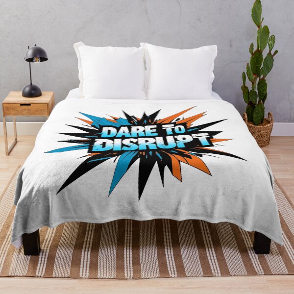 Item preview, Dare to Disrupt: Fragmented Shapes with Bold Industrial Typography designed and sold by zoughlal.