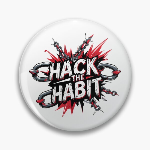 Item preview, Hack the Habit: Broken Chain Transforming into Creative Sparks designed and sold by zoughlal.