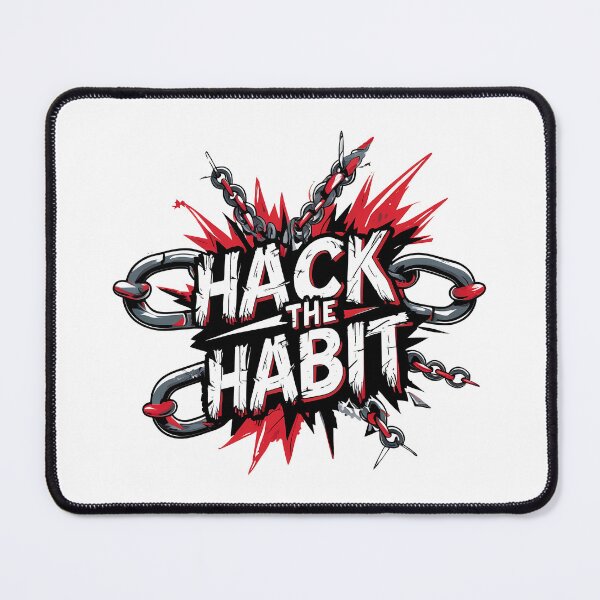 Item preview, Hack the Habit: Broken Chain Transforming into Creative Sparks designed and sold by zoughlal.