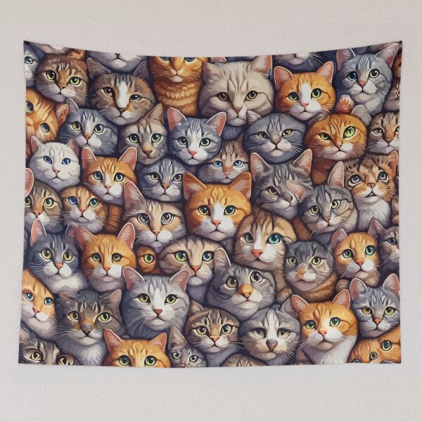 Aperçu de l'œuvre Amoureux des chats créée et vendue par Kunst Uit Delfzijl.