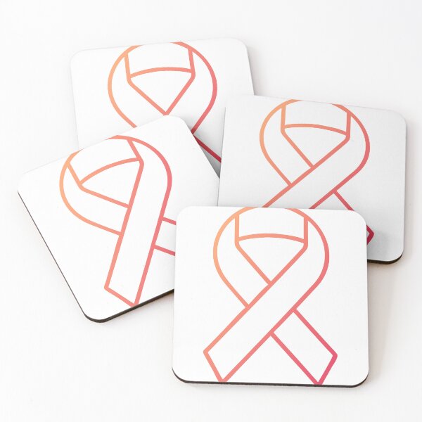Item preview, Gradient Awareness Ribbon on Solid Black Background designed and sold by Creative88Art.