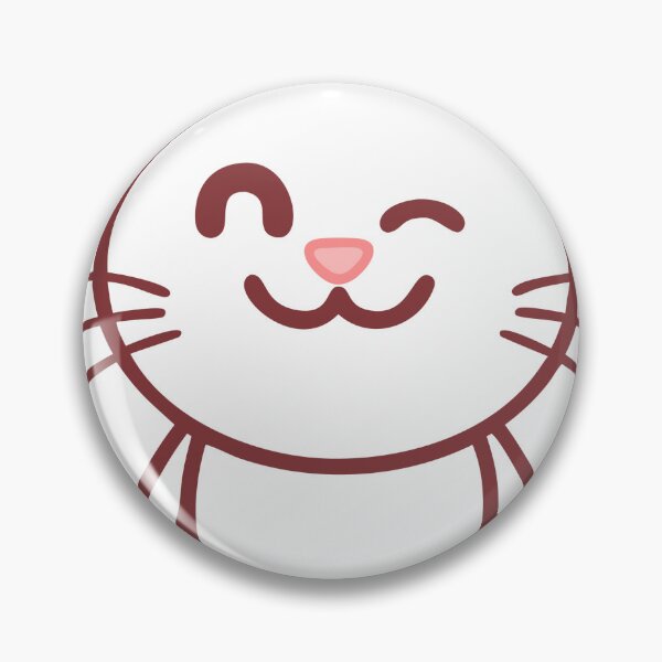 Item preview, Minimalist Cartoon Illustration of a Winking Black Cat designed and sold by Creative88Art.