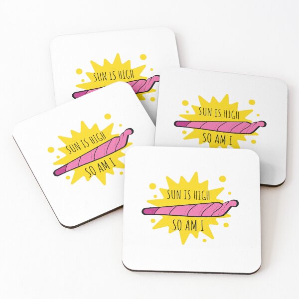 Item preview, Sun Is High, So Am I – Funny Weed Stoner Art designed and sold by Cannaxes Studio.