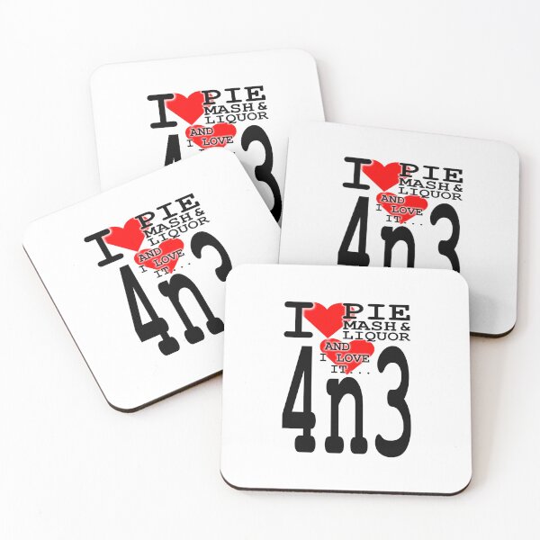 Item preview, I Love Traditional London Pie Mash & Liquor V4n3c designed and sold by RetrospectUK.