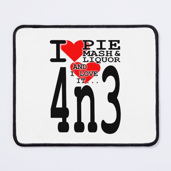 Item preview, I Love Traditional London Pie Mash & Liquor V4n3c designed and sold by RetrospectUK.