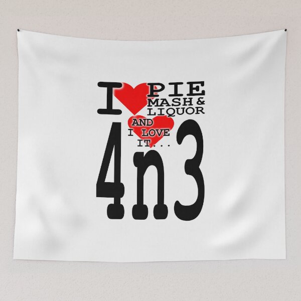 Item preview, I Love Traditional London Pie Mash & Liquor V4n3c designed and sold by RetrospectUK.