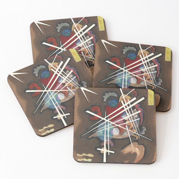Item preview, Abstract Energetic Painting by Wassily Kandinsky designed and sold by Vintage Designs +.