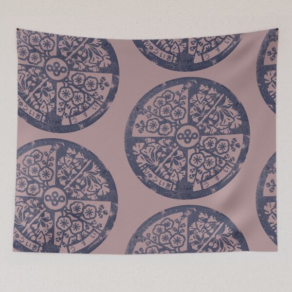 Item preview, OSAKA 2 MANHOLE COVER designed and sold by PIXLTEES.