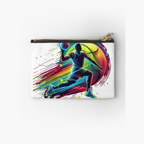 Item preview, A silhouette of a basketball player in motion designed and sold by VladisWorld.