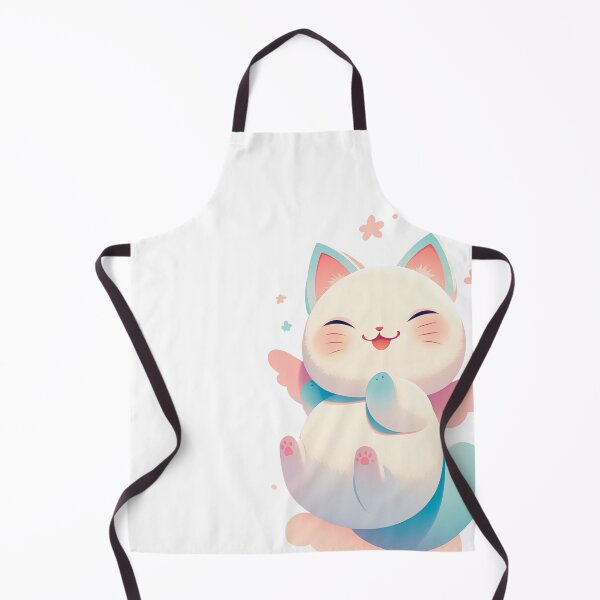 Item preview, Floating Angel Cat - Whimsical Pastel Fantasy Art designed and sold by DKRPalette.