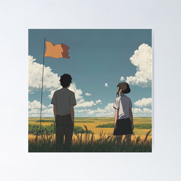 Item preview, North Dakota state | Anime style designed and sold by ComicsFactory.