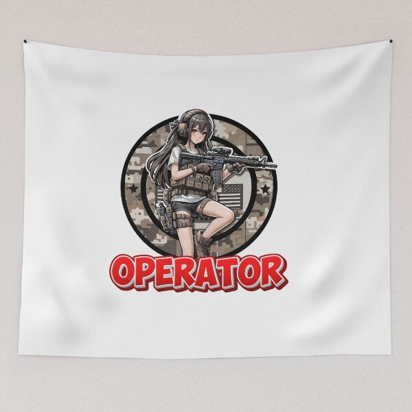 Item preview, Tactical Girl designed and sold by RAWLIFEGRAPHIC.