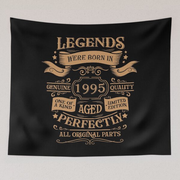 Item preview, Born in 1995 vintage 30th birthday designed and sold by Alexaltay.