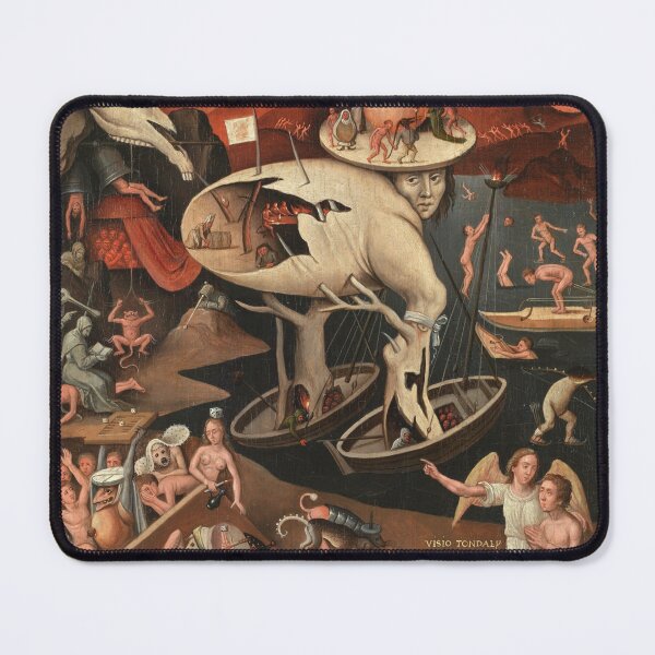 Item preview, Visio Tondali, A Hellscape painting by Hieronymus Bosch, XV century designed and sold by Vintage Designs +.