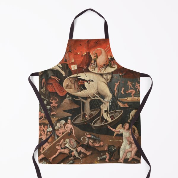 Item preview, Visio Tondali, A Hellscape painting by Hieronymus Bosch, XV century designed and sold by Vintage Designs +.