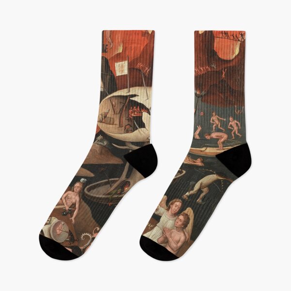 Item preview, Visio Tondali, A Hellscape painting by Hieronymus Bosch, XV century designed and sold by Vintage Designs +.
