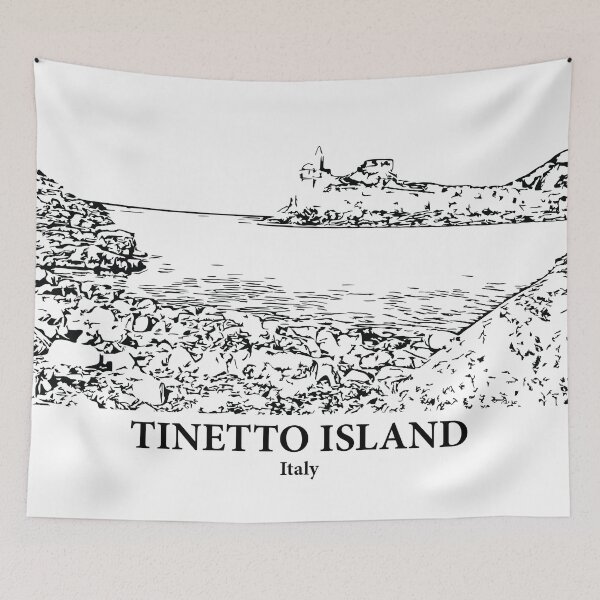 Item preview, Tinetto Island - Italy designed and sold by Lakeric Cityscapes.