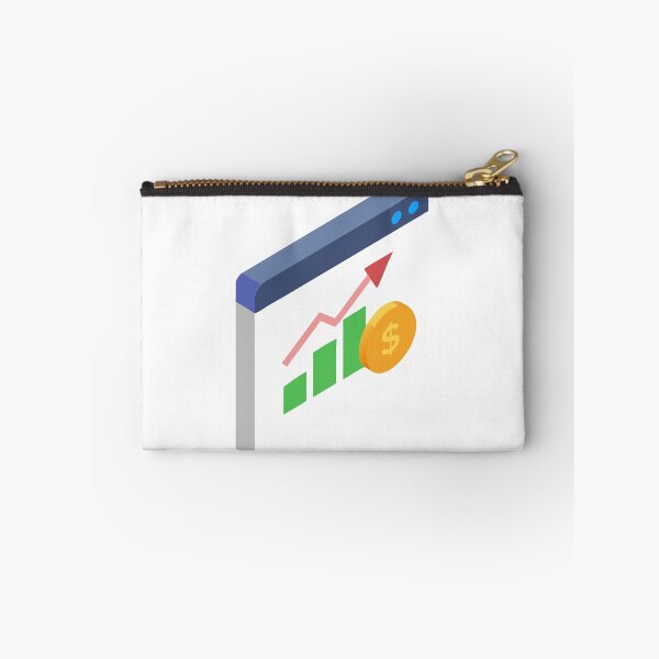 Item preview, Graphic of Financial Growth Chart with Dollar Coin and Arrow designed and sold by Creative88Art.