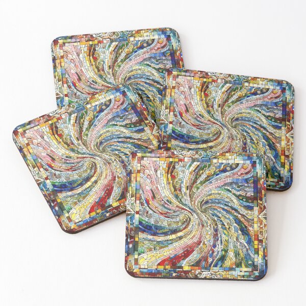 Item preview, Mosaic Whirl – Kaleidoscope of Colors designed and sold by AcruxUltra.