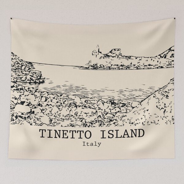 Item preview, Tinetto Island - Italy designed and sold by Lakeric Cityscapes.