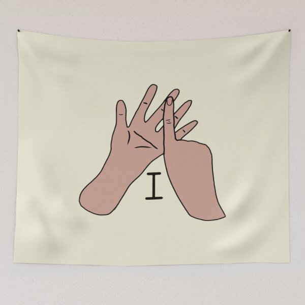 Item preview, BSL letter sign I designed and sold by Artistkhg.