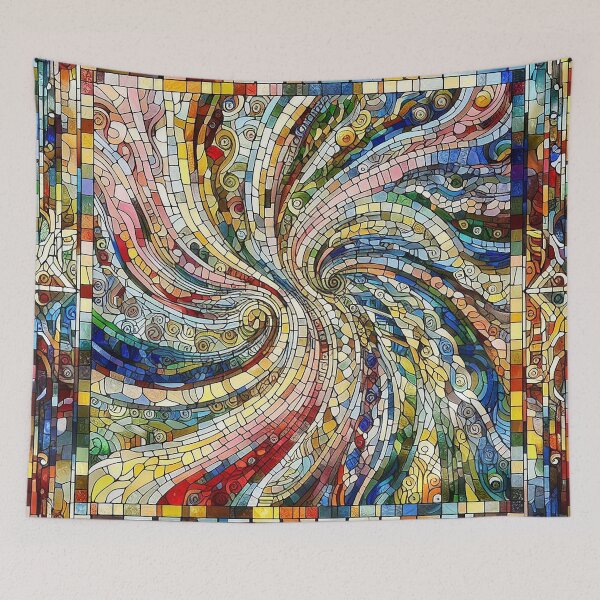 Item preview, Mosaic Whirl – Kaleidoscope of Colors designed and sold by AcruxUltra.