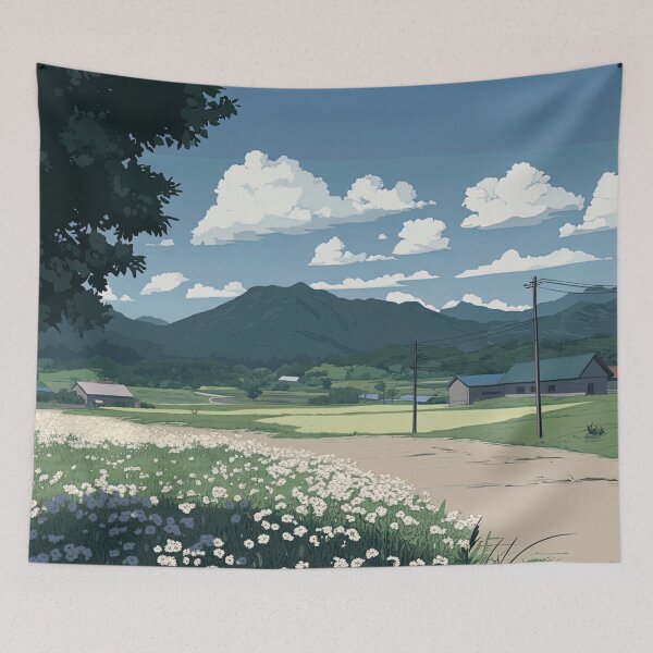 Item preview, North Korea landscape | Anime style designed and sold by ComicsFactory.