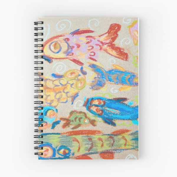 Item preview, colourful fish designed and sold by Spiralweather.