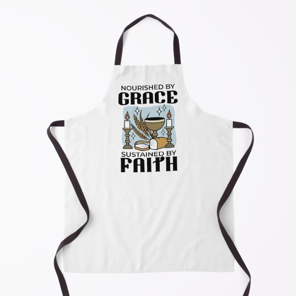 Item preview, Nourished by Grace, Sustained by Faith – Christian Art designed and sold by FlinArt.