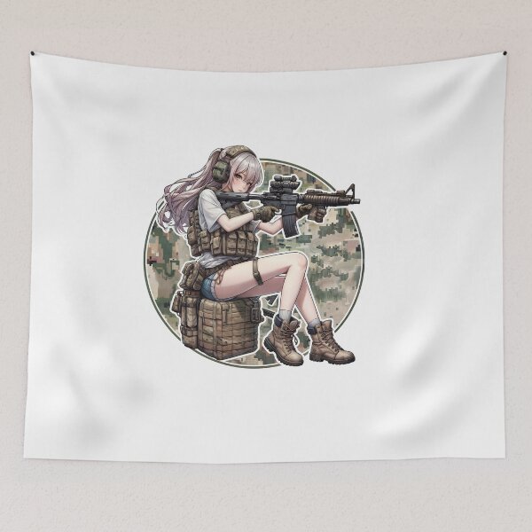 Item preview, Tactical Girl designed and sold by RAWLIFEGRAPHIC.