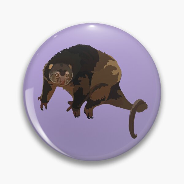 Item preview, B is for Bear Cuscus,Bear Cuscus – Unique Marsupial from New Guinea Wildlife Illustration designed and sold by PrettylittlepastelUk.