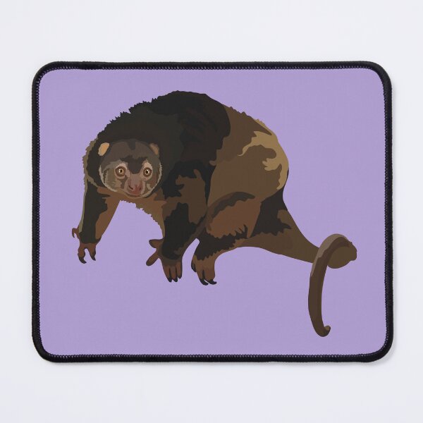 Item preview, B is for Bear Cuscus,Bear Cuscus – Unique Marsupial from New Guinea Wildlife Illustration designed and sold by PrettylittlepastelUk.