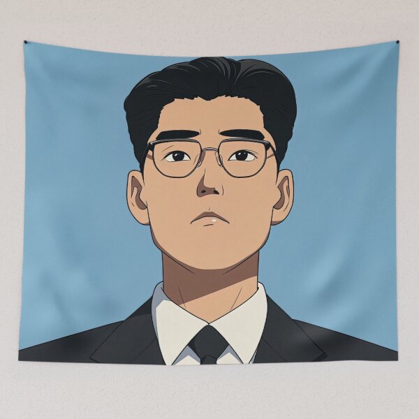 Item preview, North Korean man | Anime style designed and sold by ComicsFactory.