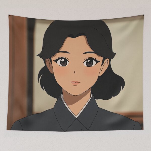 Item preview, North Korean woman | Anime style designed and sold by ComicsFactory.