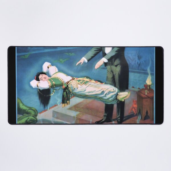Item preview, Kellar vintage magic magician illusionist poster art designed and sold by Vintage Designs +.