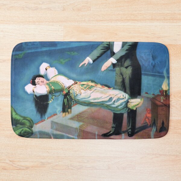 Item preview, Kellar vintage magic magician illusionist poster art designed and sold by Vintage Designs +.
