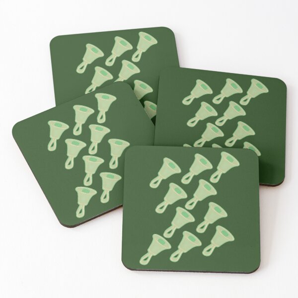 Item preview, Green Handbells On Parade designed and sold by CelticClapper.